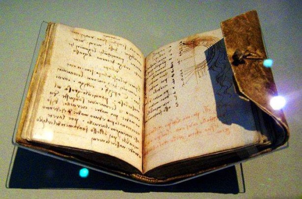 cuaderno leonardo da vinci